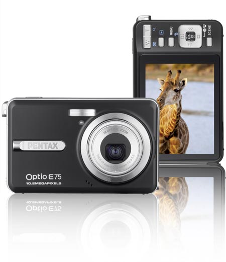 ������ Pentax Optio E75 ��� ������ ������������