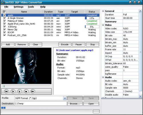 ImTOO 3GP Video Converter 2.1.59.0217b