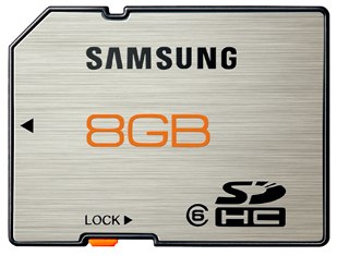 ����� ��������������� SDHC ����� �� Samsung