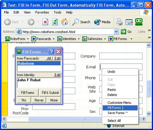 AI RoboForm v.6.9.98 - ���������� ����