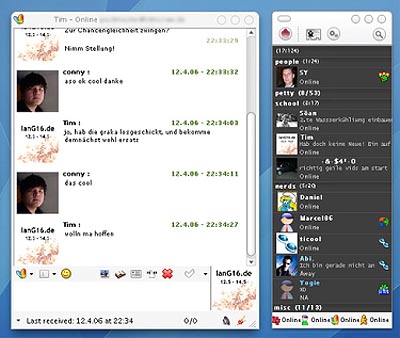 Miranda IM 0.9 Alpha 5 - ������������ ���������� ICQ