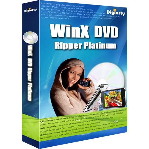 WinX DVD Ripper Platinum 5.8.3 - ������� Rip ��� ������
