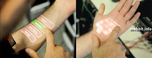 Skinput - ��������� ������� �� ����