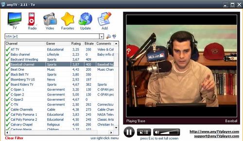 AnyTV 2.47 - online �����������