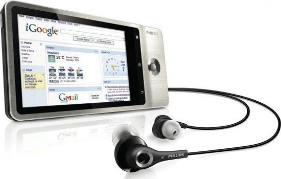 ������ Android-���������� Philips GoGear Connect