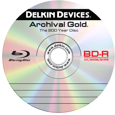 ����� Archival Gold BD-R ����� ������� ������ 200 ���